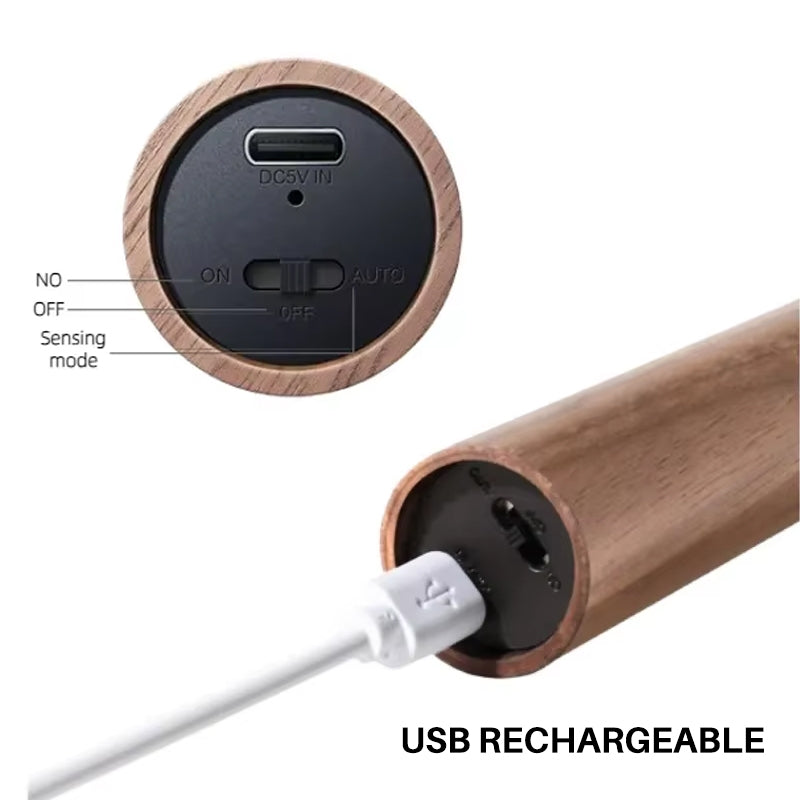 مصباح ليلي ذكي بمستشعر حركة