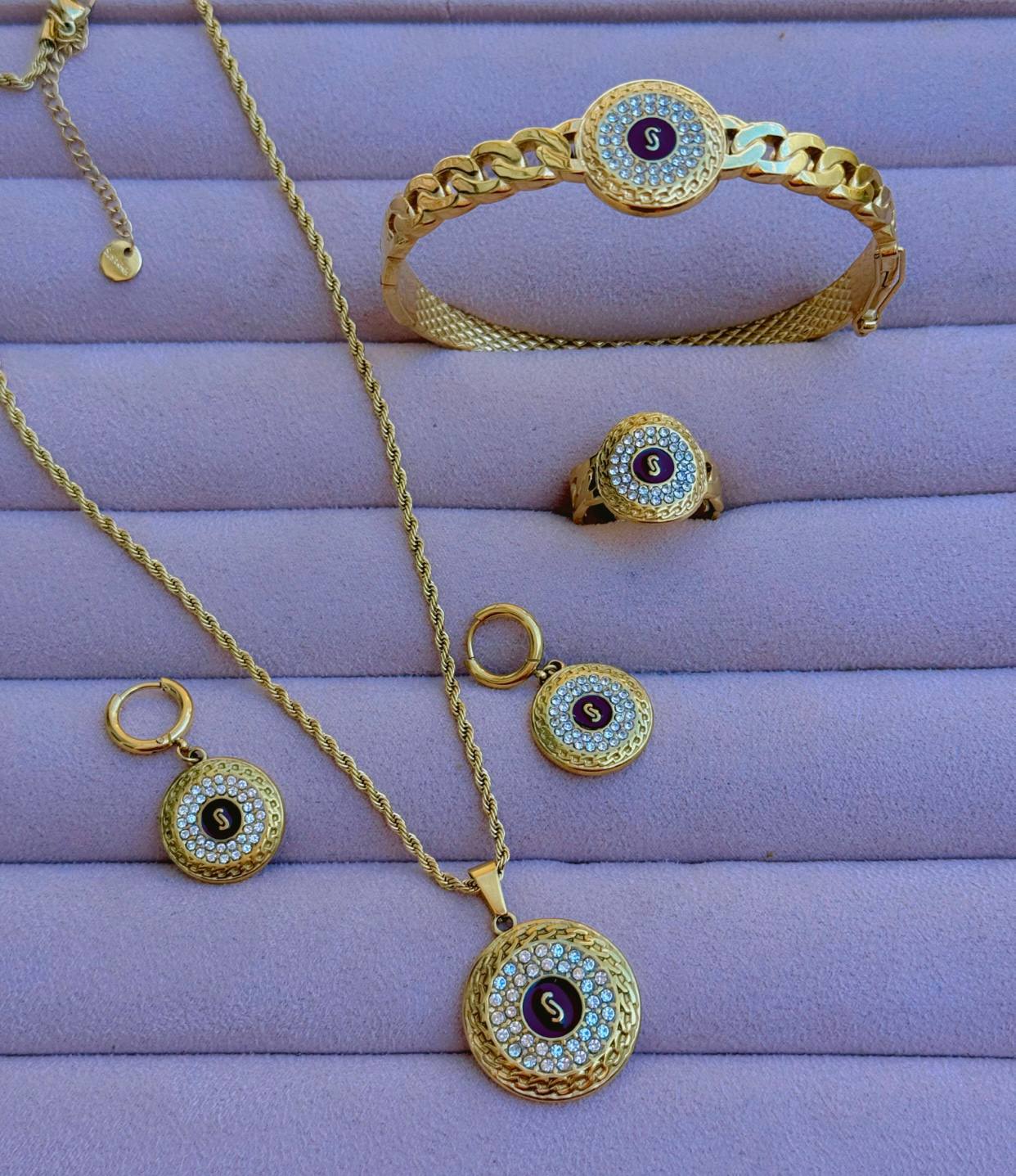 Parrure Monaco New 4pcs
Acier